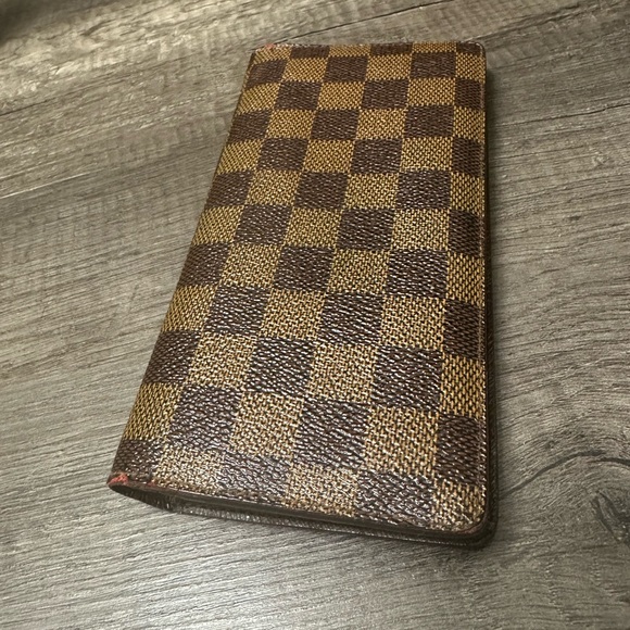 Louis Vuitton Damier Ebene Brazza Wallet - Picture 1 of 11